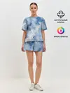 Женская пижама с шортами / Небесные мазки