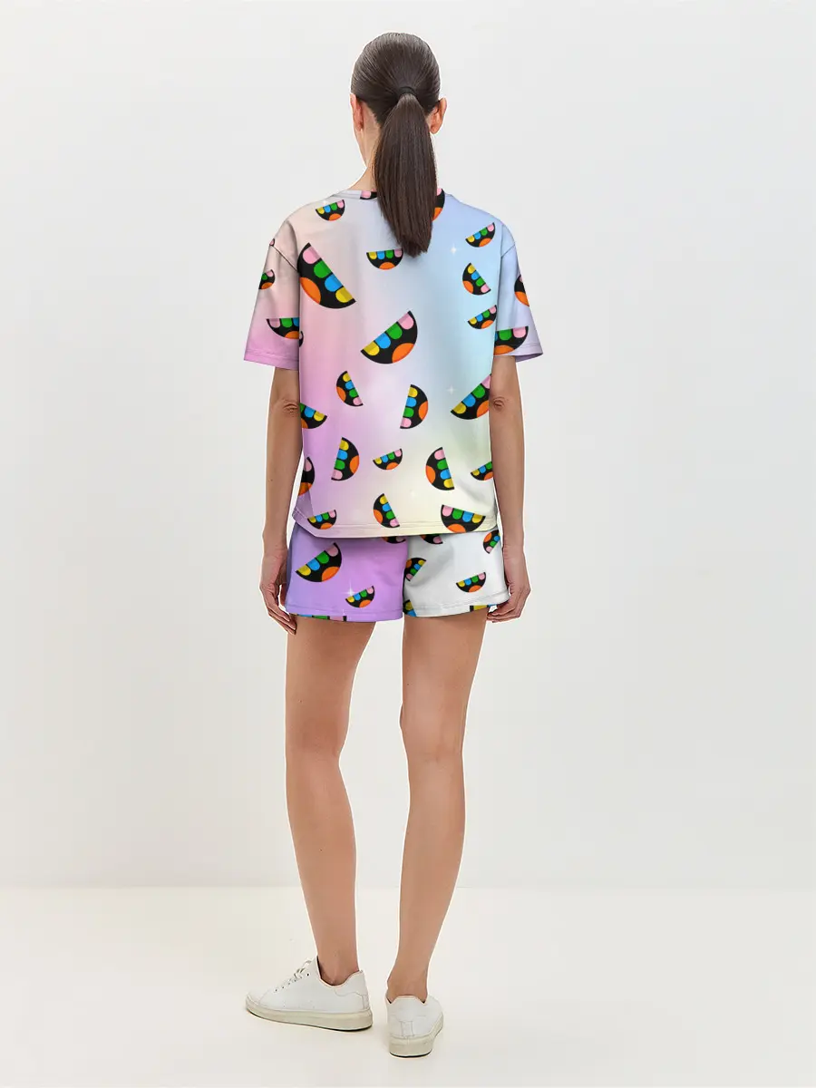 Женская пижама с шортами / ТОКА БОКА ЛОГОТИП