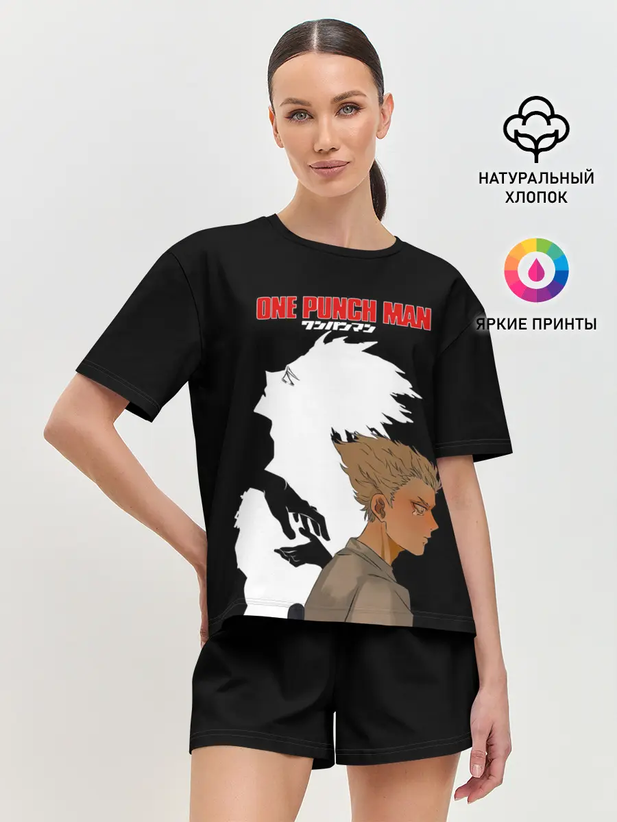 Женская пижама с шортами / Слеза Гароу One Punch-Man