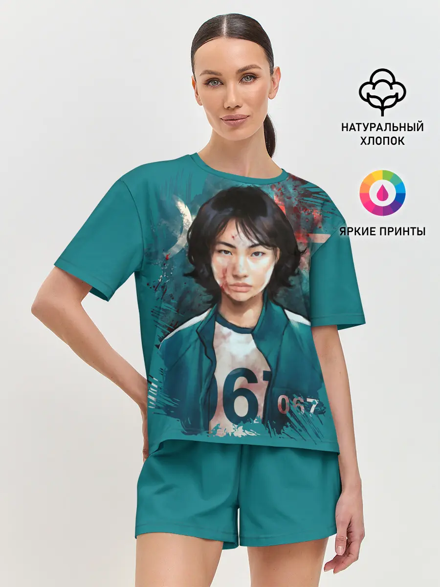 Женская пижама с шортами / Кан Сэ Бёк - игрок 067