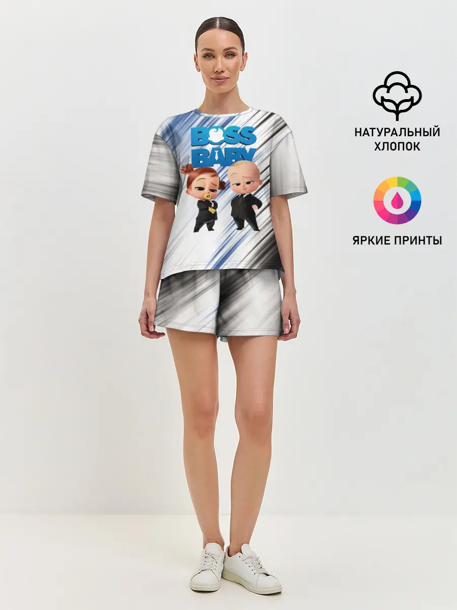 Женская пижама с шортами / Босс Молокосос / Boss Baby
