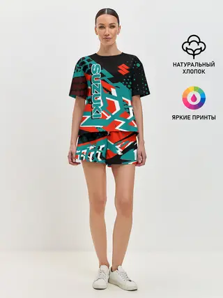 Женская пижама с шортами / Suzuki