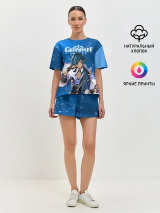 Женская пижама с шортами / КЭЙА | KAEYA