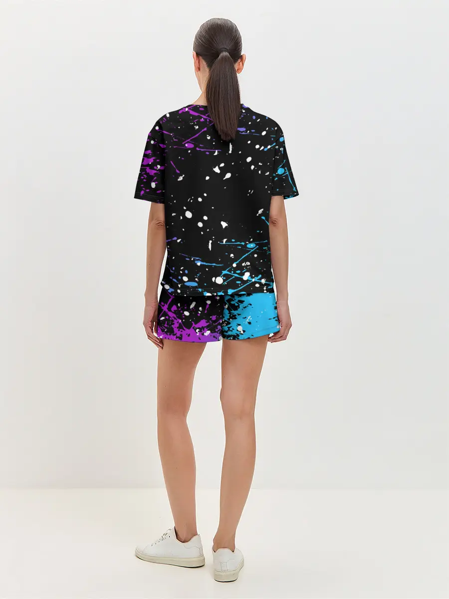 Женская пижама с шортами / The Prodigy | паук