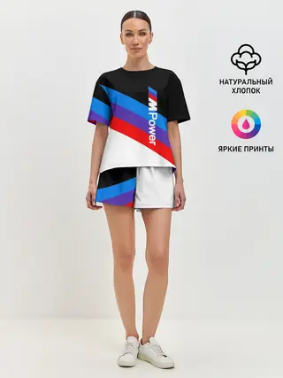 Женская пижама с шортами / MPower BMW