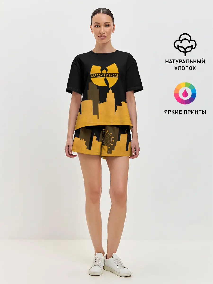 Женская пижама с шортами / WU-TANG CLAN CITY