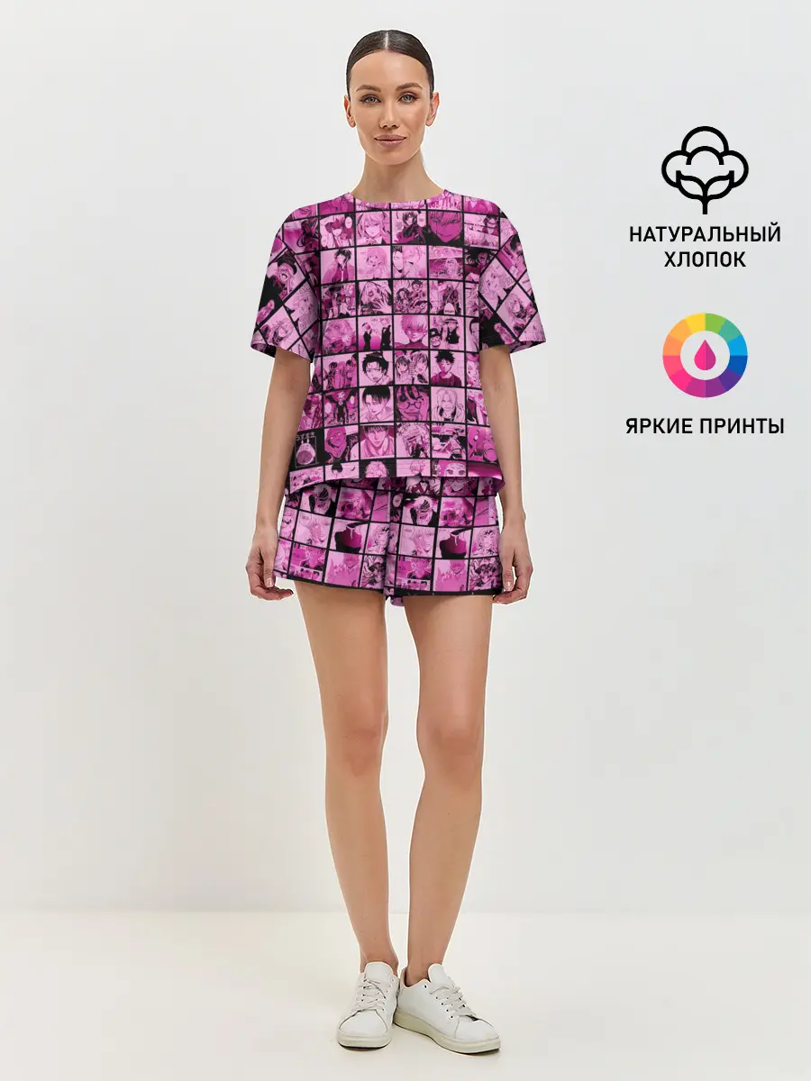 Женская пижама с шортами / anime soul | manga