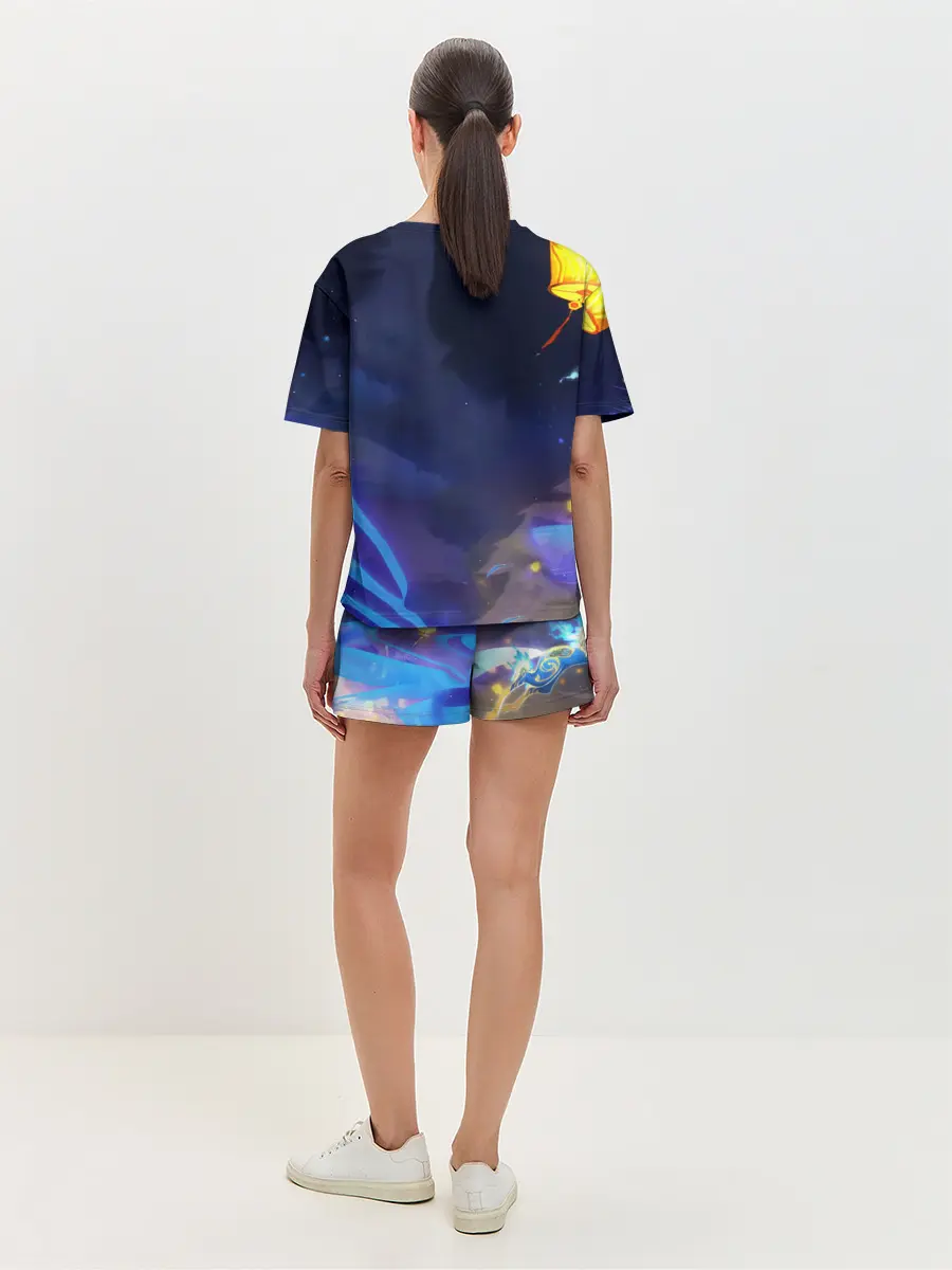 Женская пижама с шортами / Сяо, Genshin Impact