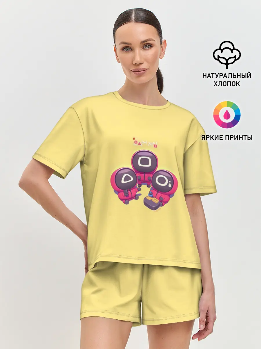 Женская пижама с шортами / Chibi Red Soldier