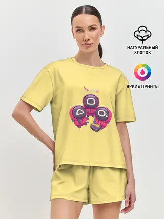 Женская пижама с шортами / Chibi Red Soldier