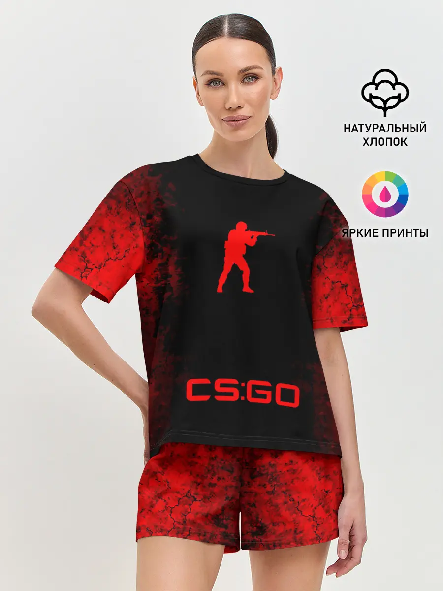 Женская пижама с шортами / Counter-Strike: Global Offensive