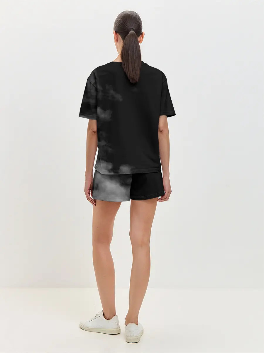 Женская пижама с шортами / Профиль Виктора Цой