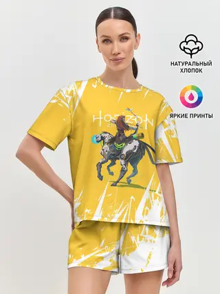 Женская пижама с шортами / HORIZON ZERO DAWN | ALOY