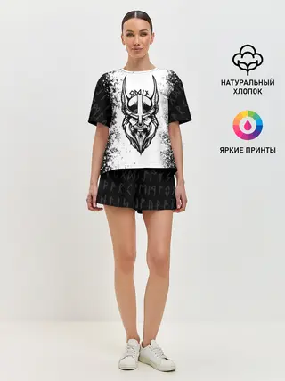 Женская пижама с шортами / ОДИН | РУНИЧЕСКИЙ