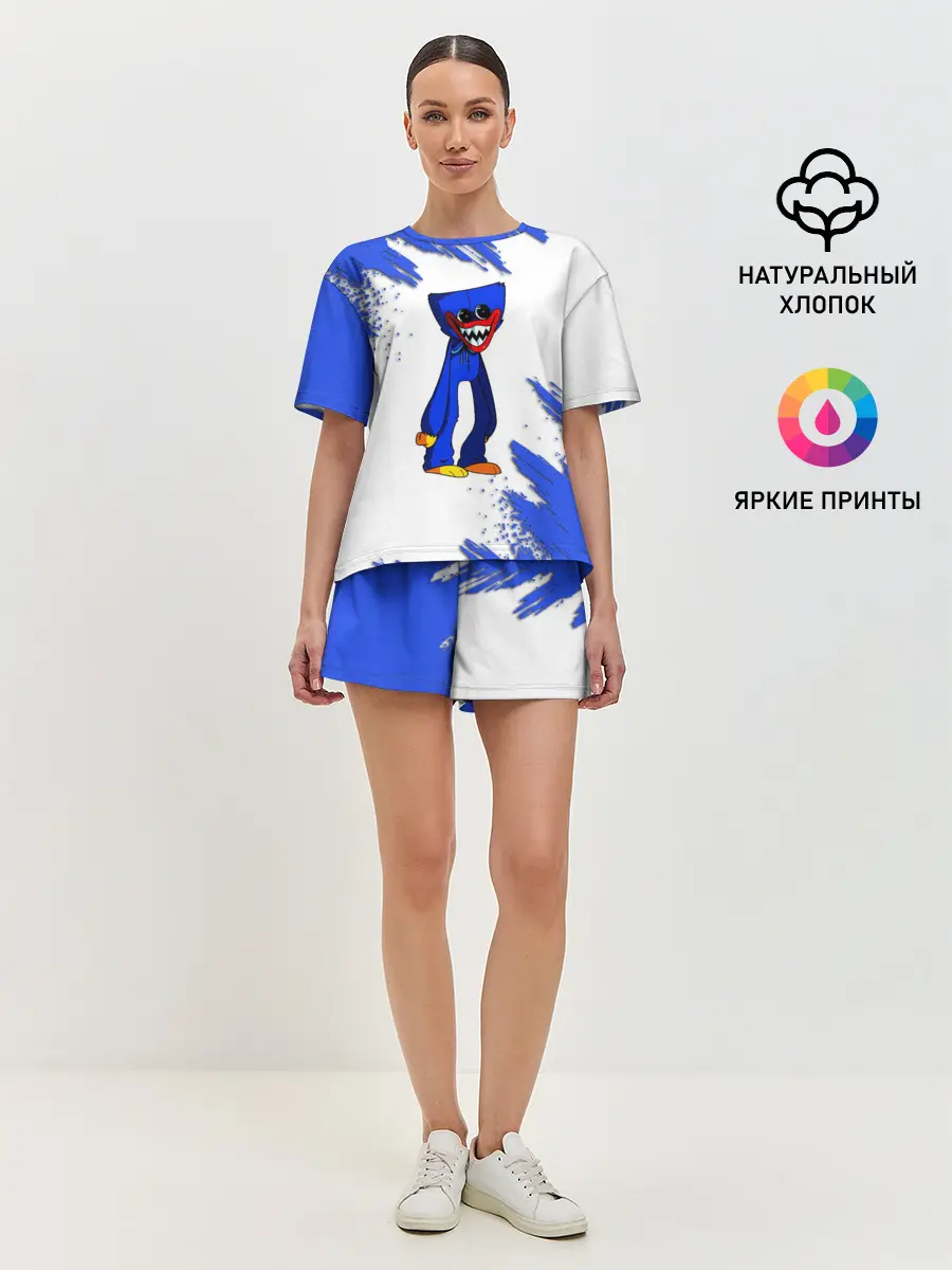 Женская пижама с шортами / Poppy Playtime