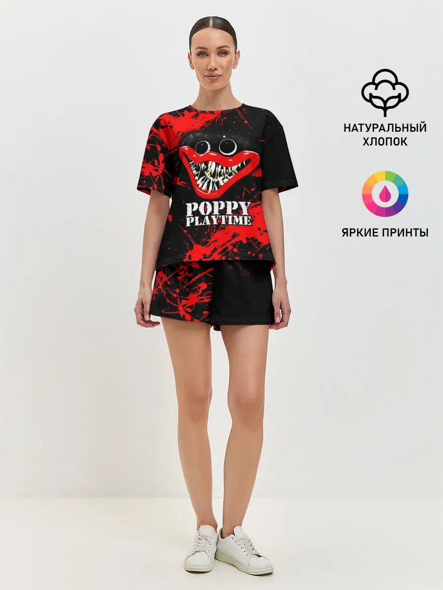 Женская пижама с шортами / ХАГГИ ВАГГИ