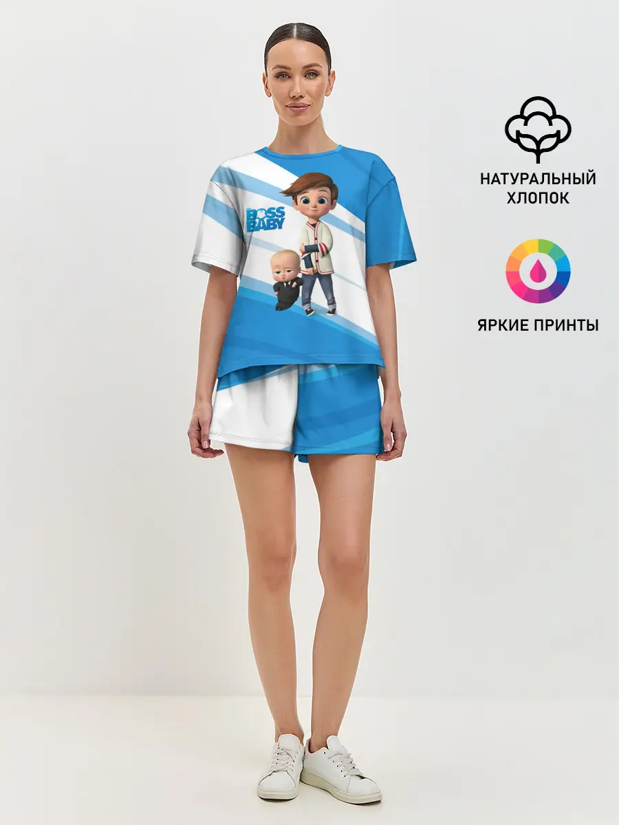 Женская пижама с шортами / Boss Baby / Босс-Молокосос