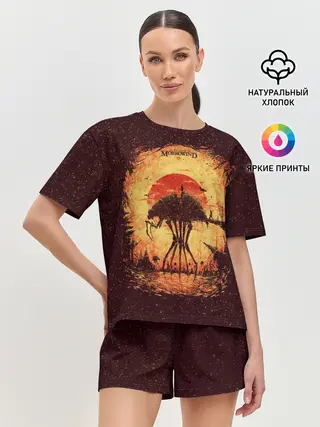 Женская пижама с шортами / K.aЛюбимый Моровинд