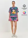 Женская пижама с шортами / ИГРА В КАЛЬМАРА SQUID GAME КУКЛА