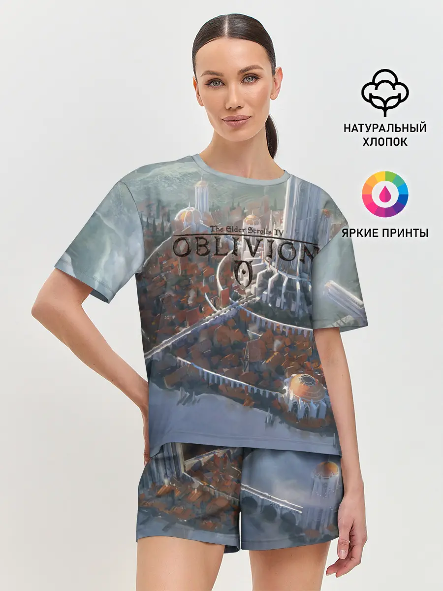 Женская пижама с шортами / Столичный замок