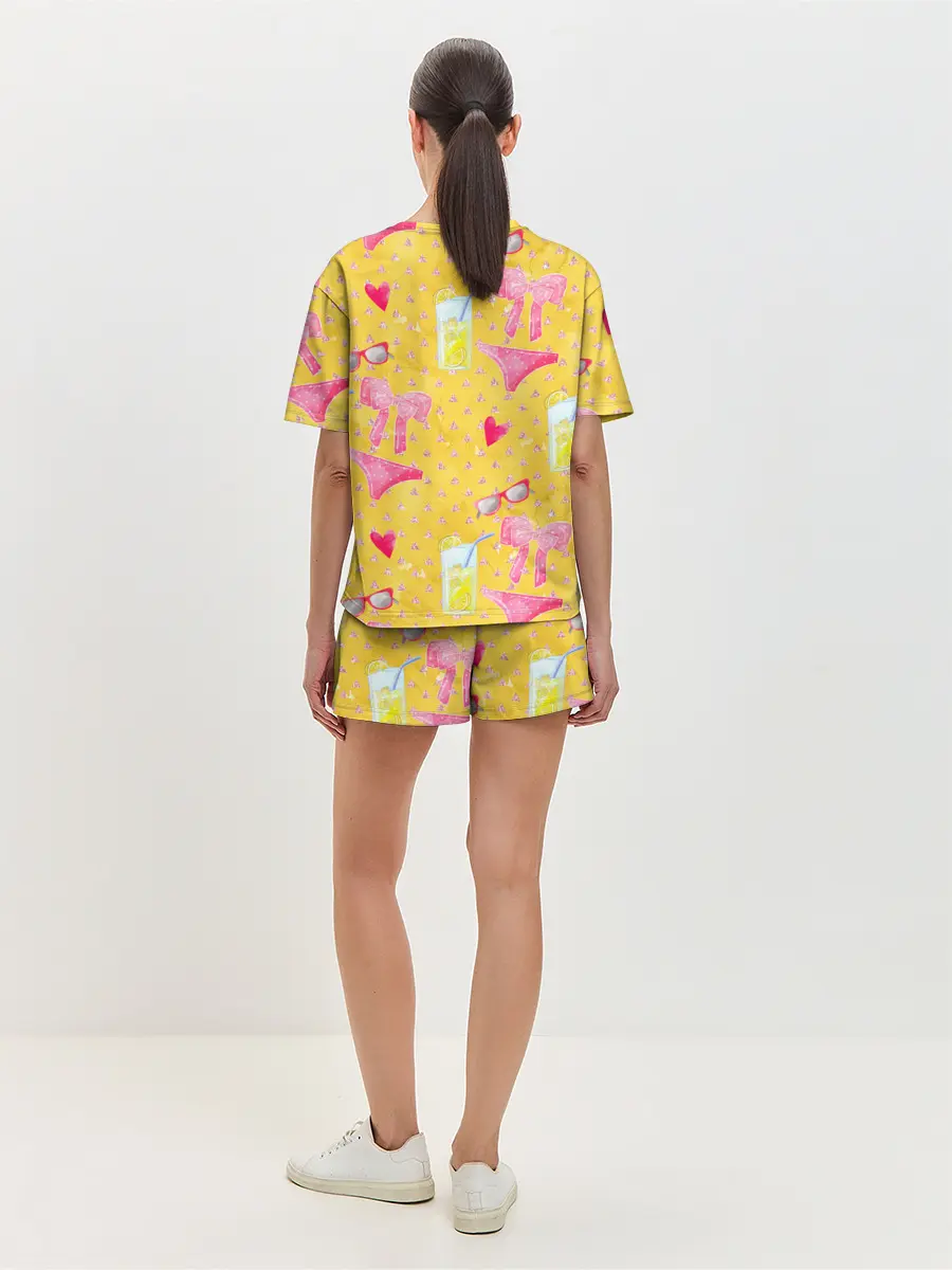 Женская пижама с шортами / Женские летние штучки