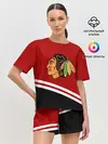Женская пижама с шортами / Chicago Blackhawks, NHL