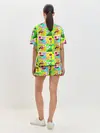 Женская пижама с шортами / Поэзия губ