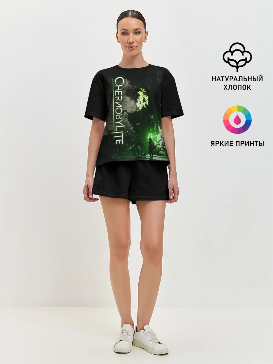 Женская пижама с шортами / Chernobylite