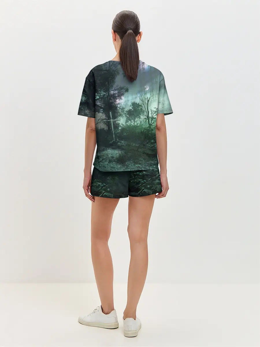 Женская пижама с шортами / Chernobylite игровой арт
