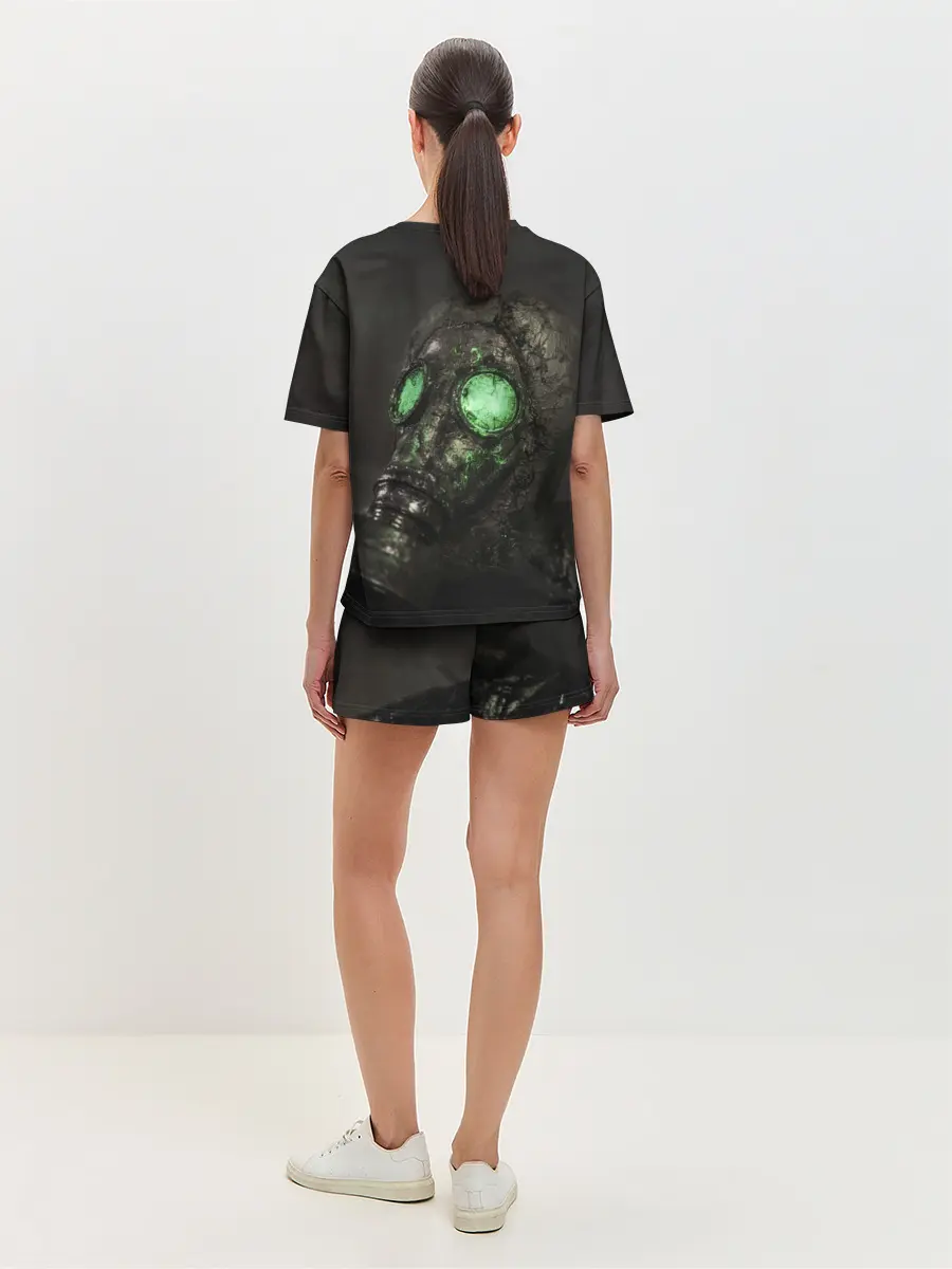 Женская пижама с шортами / Chernobylite арт