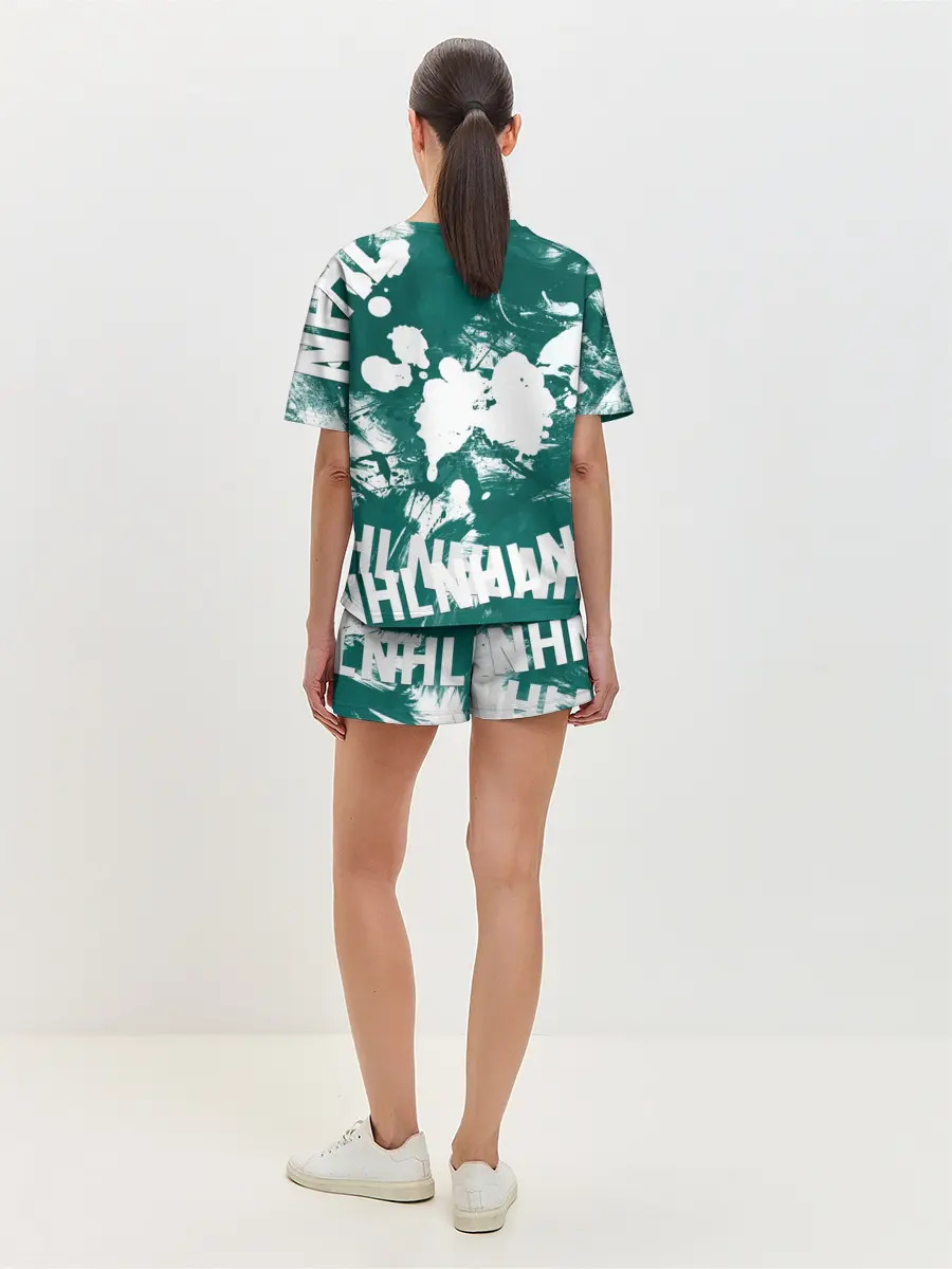 Женская пижама с шортами / Анахайм Дакс | Anaheim Ducks