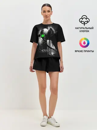 Женская пижама с шортами / Chernobylite