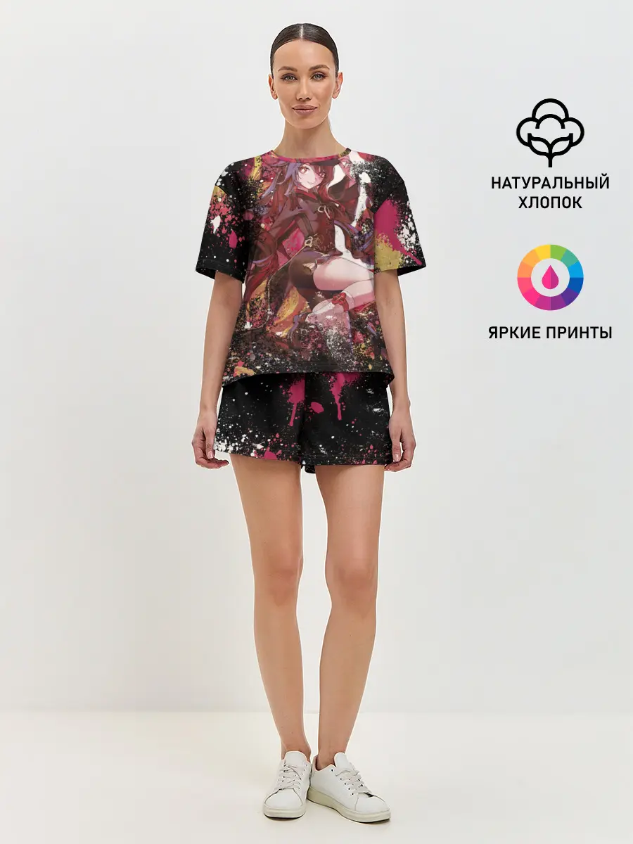 Женская пижама с шортами / HU TAO | ХУ ТАО | Похоронное бюро