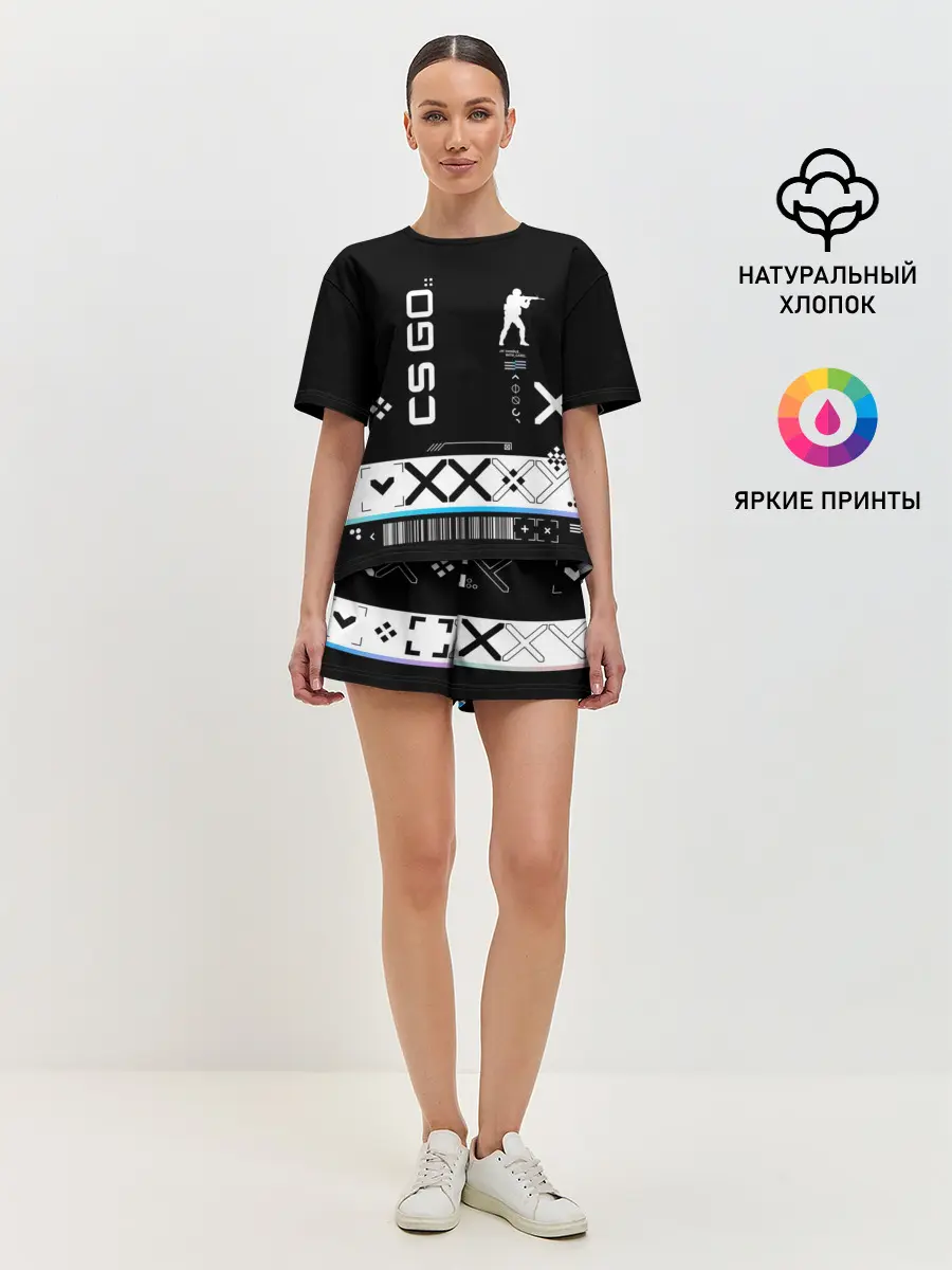 Женская пижама с шортами / Поток информации | СS:GO
