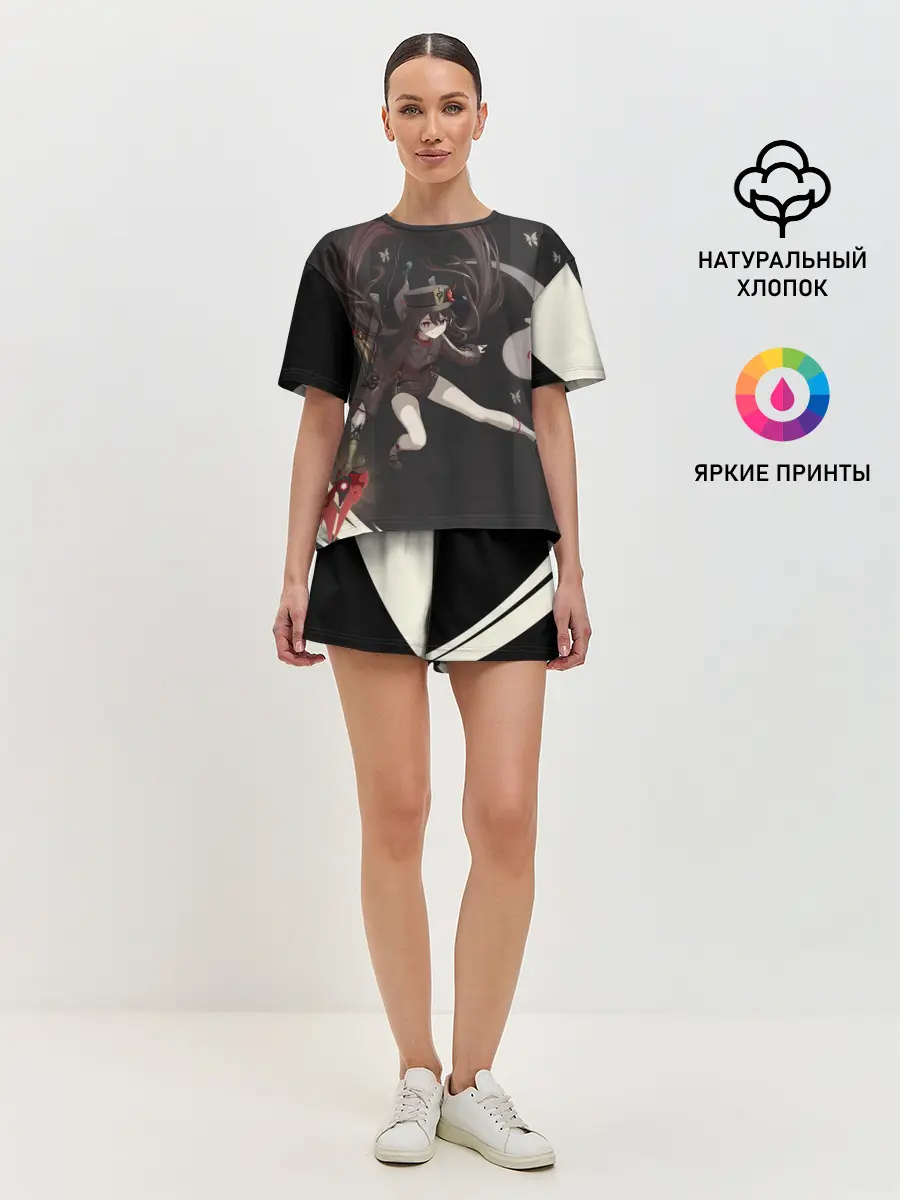 Женская пижама с шортами / ПОХОРОННОЕ БЮРО | ХУ ТАО