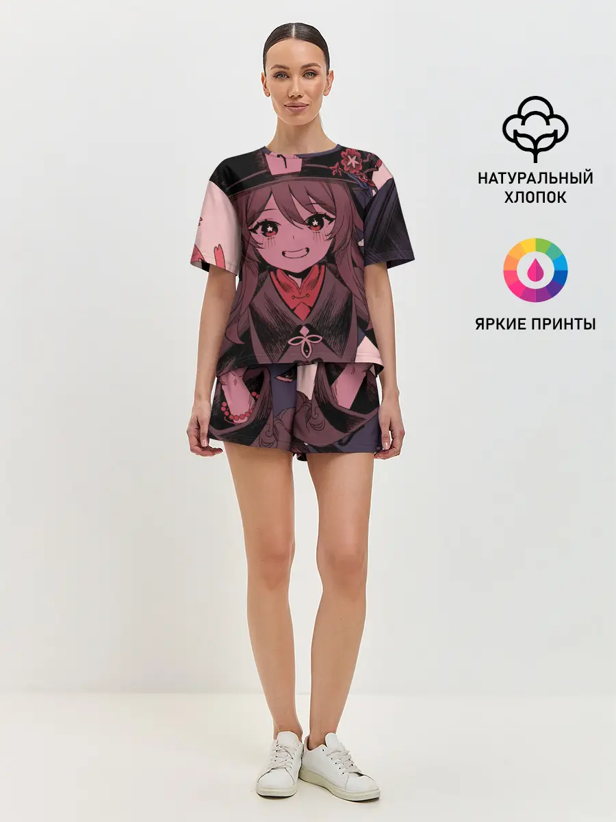 Женская пижама с шортами / БУУУУ | ХУ ТАО | HU TAO