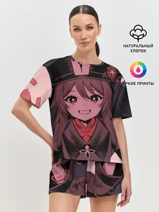 Женская пижама с шортами / БУУУУ | ХУ ТАО | HU TAO