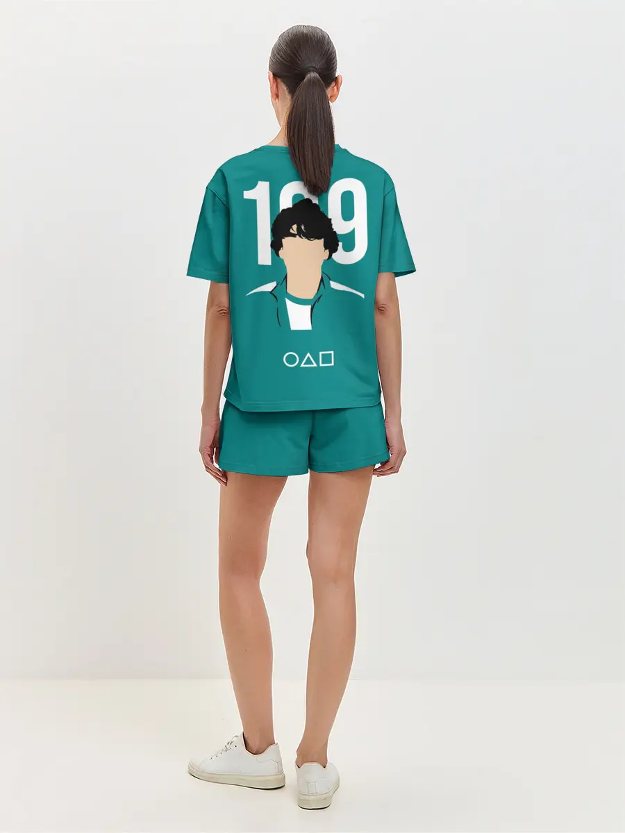 Женская пижама с шортами / Игра в кальмара: Али Абдул 199