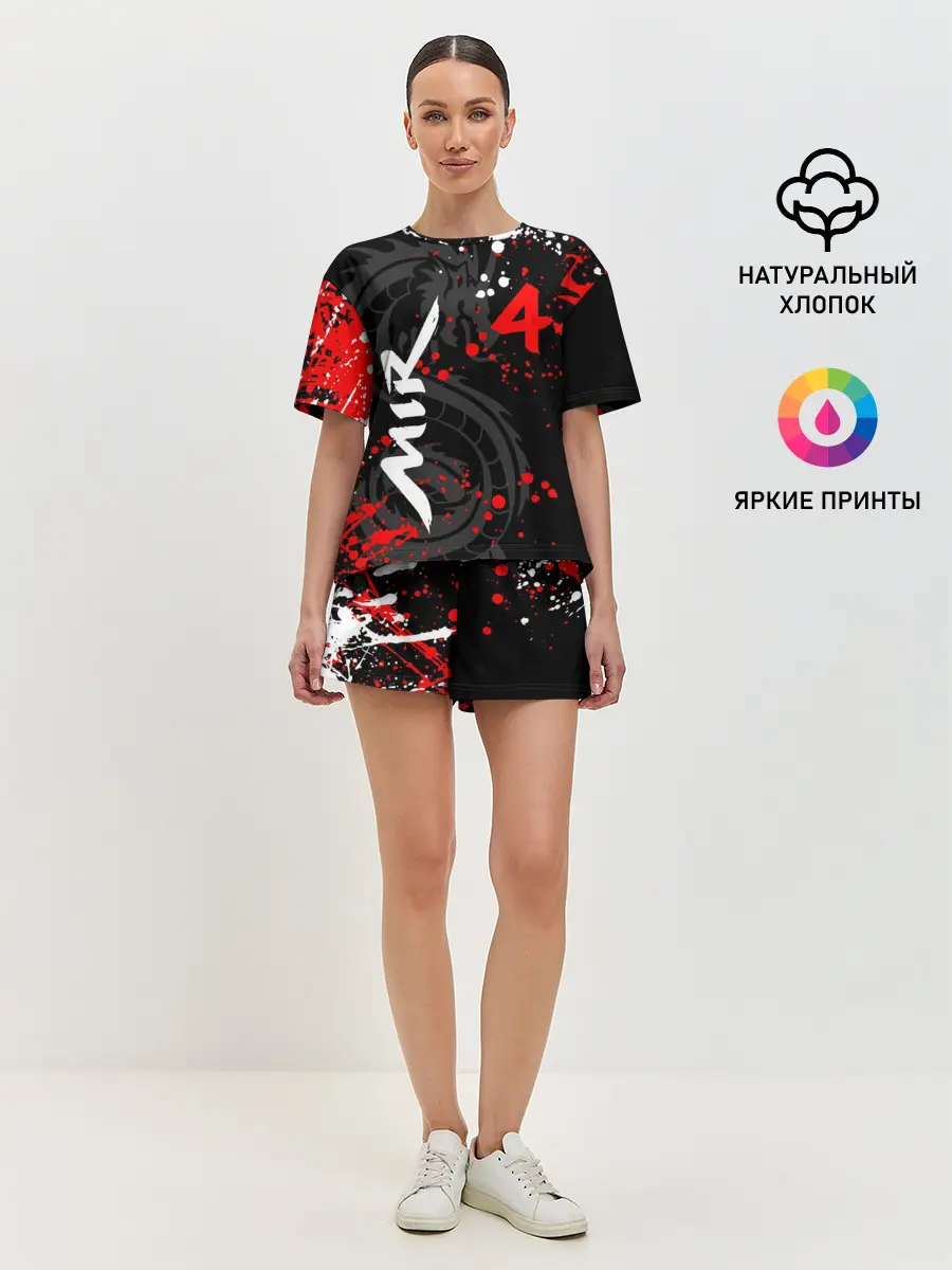 Женская пижама с шортами / MIR 4/ МИР 4