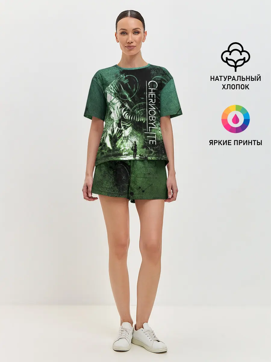 Женская пижама с шортами / Chernobylite