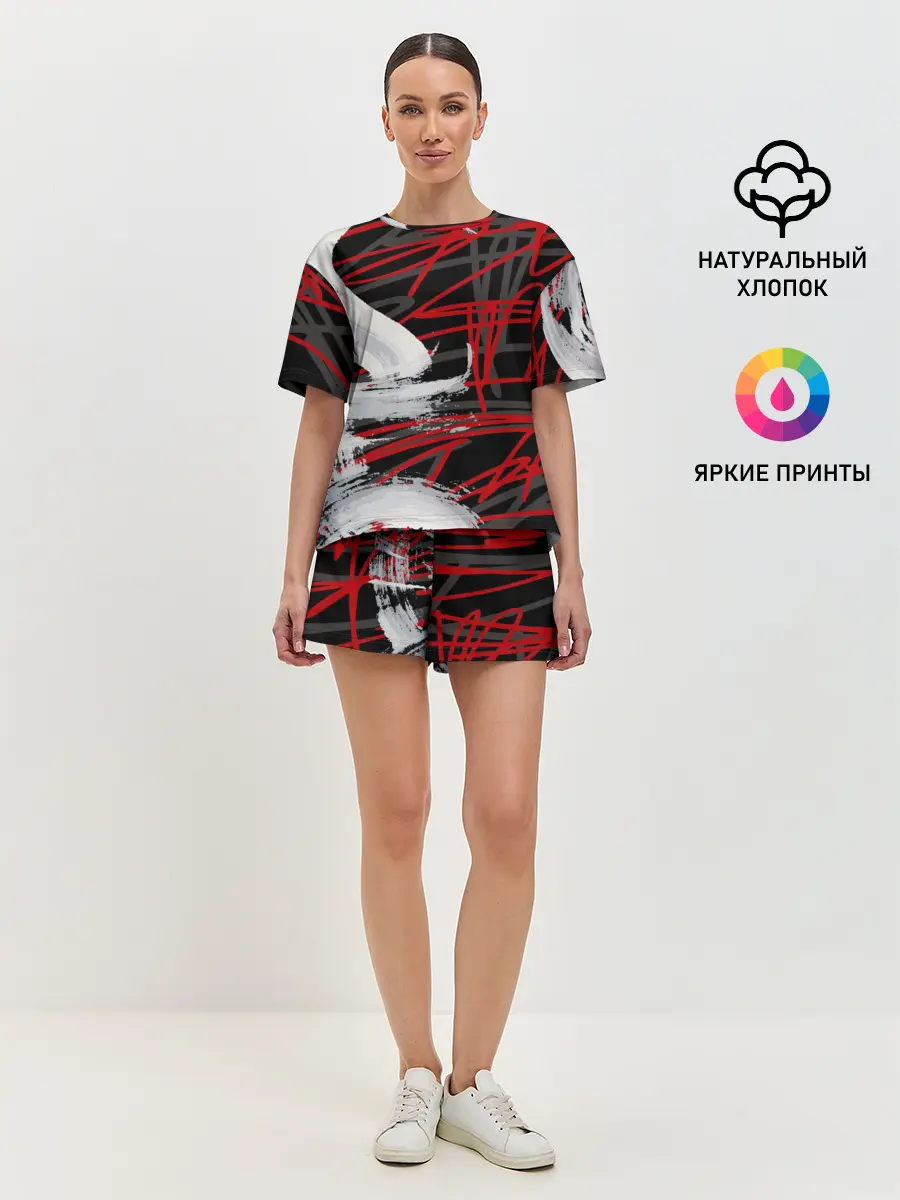 Женская пижама с шортами / Экспрессия