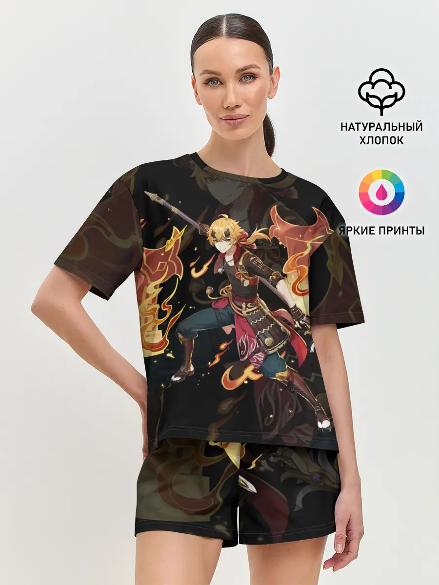 Женская пижама с шортами / ТОМА | THOMA | ИНАДЗУМА