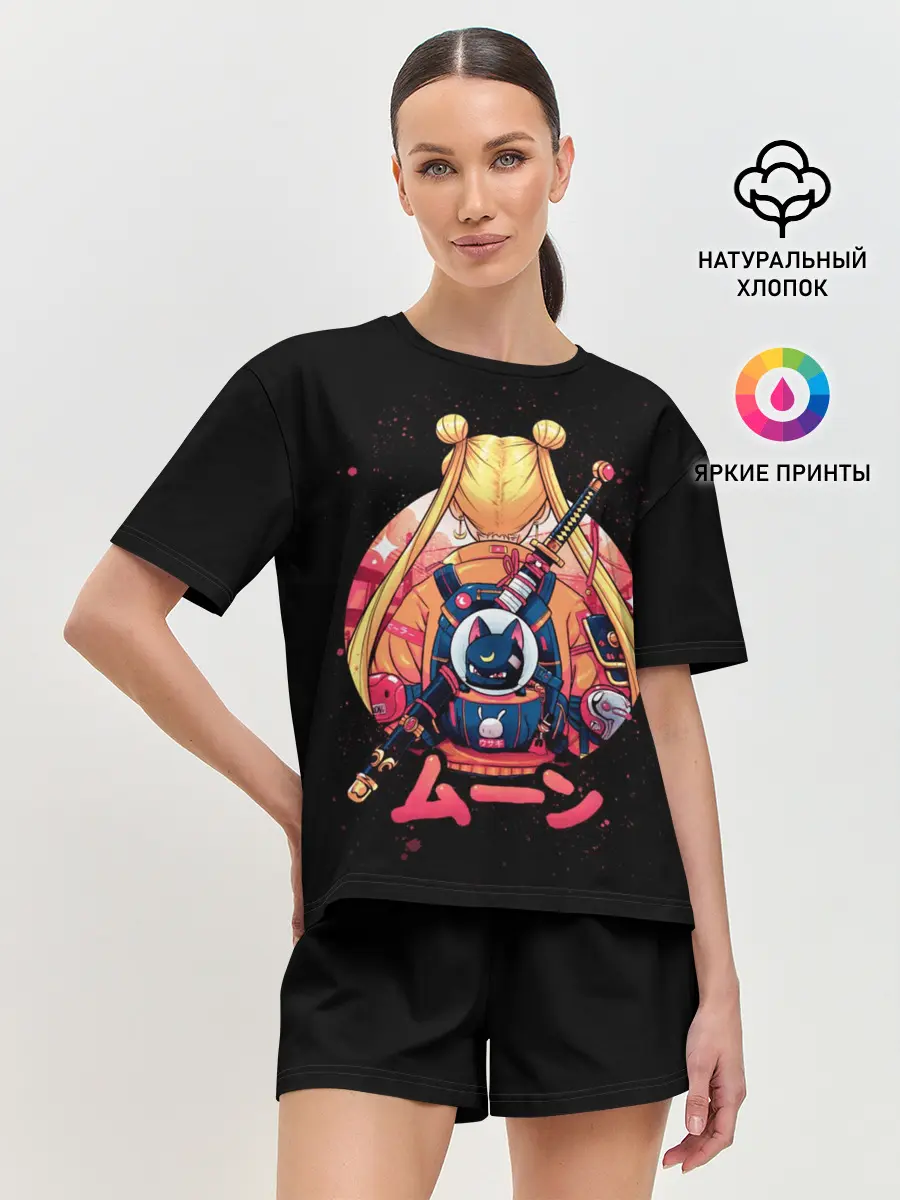 Женская пижама с шортами / Сейлор Мун / Sailor Moon