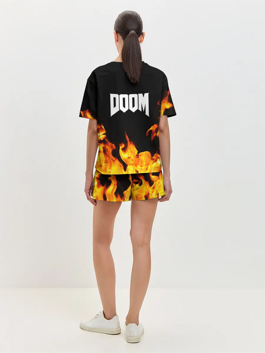 Женская пижама с шортами / CYBER DEMON | КИБЕР ДЕМОН