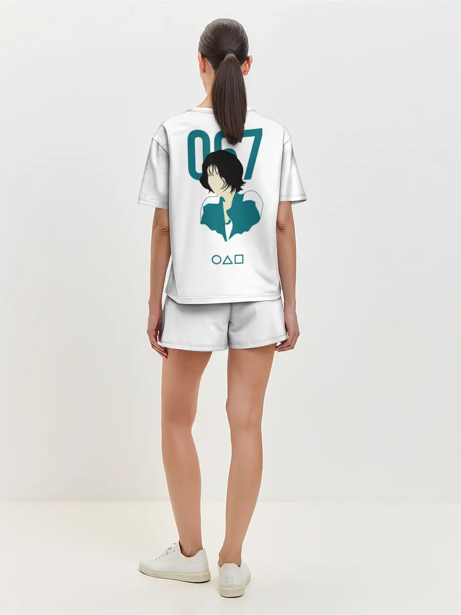 Женская пижама с шортами / Squid game - Кан Сэ Бёк 067