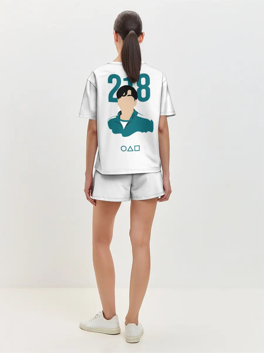 Женская пижама с шортами / Squid game - Чхо Сан Воо 218