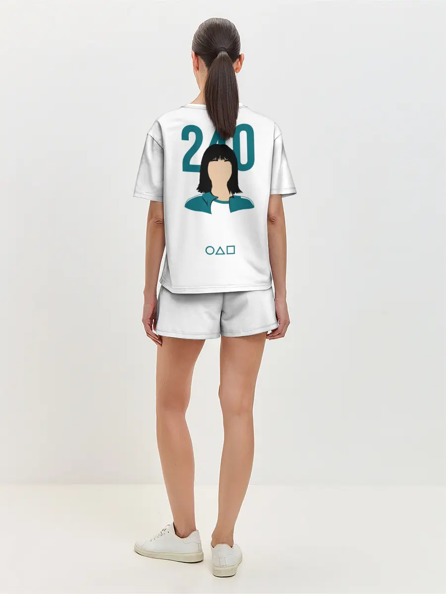 Женская пижама с шортами / Squid game - Чи Ён 240