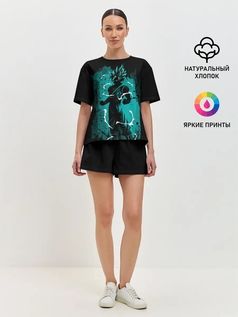 Женская пижама с шортами / Ultra Goku, Гоку