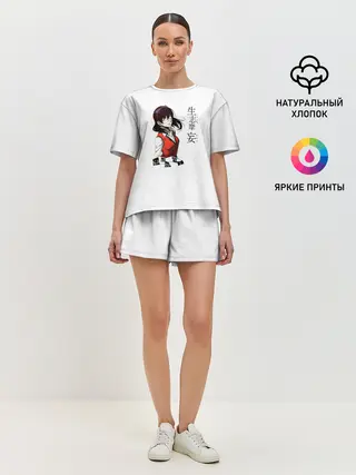 Женская пижама с шортами / Мидари Икишима - Безумный азарт