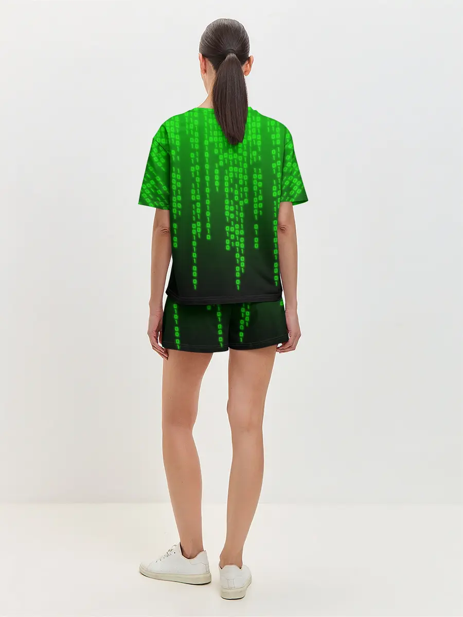 Женская пижама с шортами / BITCOIN / БИТКОИН / CRYPTO / КРИПТА